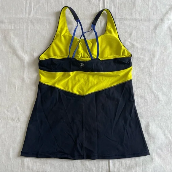 Athleta Razorback Top w/ Bra Shelf Womens M - Picture 6 of 13